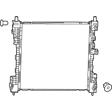 Jeep Grand Cherokee Radiator - 68377849AA