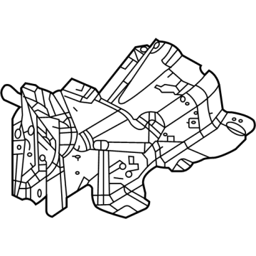 Jeep Grand Cherokee L Exhaust Heat Shield - 68381516AE