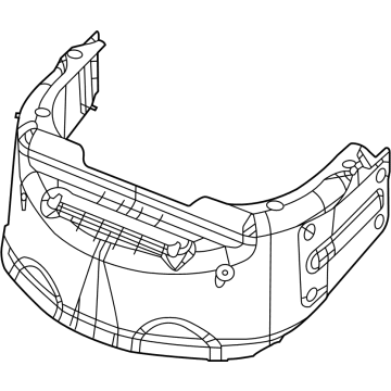 Jeep Grand Cherokee L Exhaust Heat Shield - 68477668AD