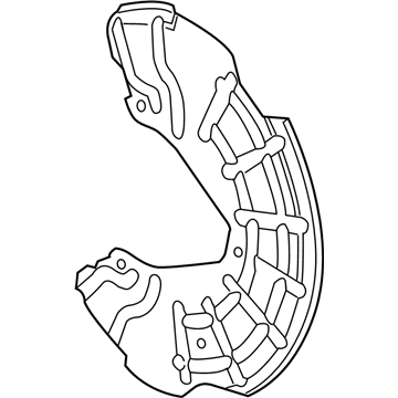 Mopar 68081534AC Shield-Splash