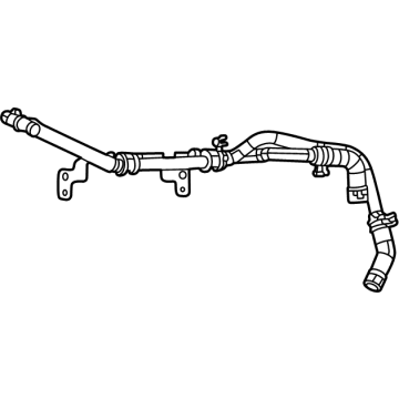 Mopar 68321877AB TUBE/HOSE-Transmission Oil Cooler