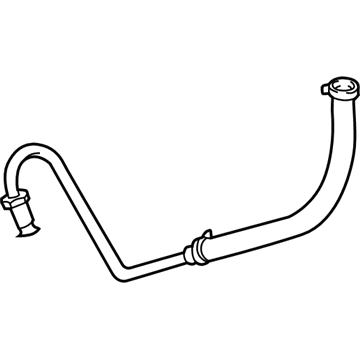 2003 Jeep Wrangler Power Steering Hose - 52089014AC