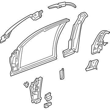 Mopar 4883906AJ Panel-Body Side Aperture