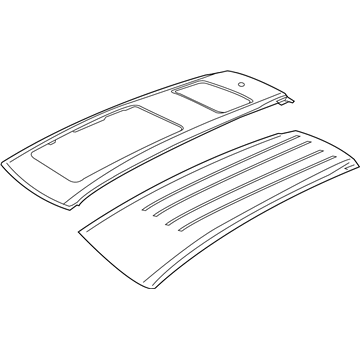 Mopar 68234022AB Panel-Roof