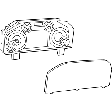 2022 Ram 2500 Instrument Cluster - 68525504AB