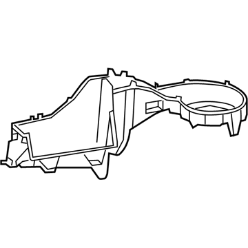 Mopar 68059897AA Housing-A/C And Heater Lower