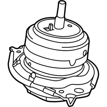 Mopar Engine Mount - 68252523AA