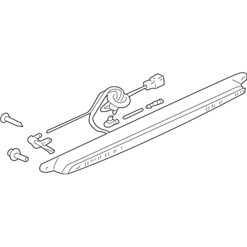 Mopar MR971537 Lamp-High Mounted Stop