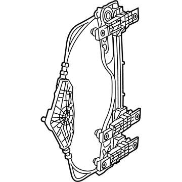 2023 Jeep Cherokee Window Regulator - 68227459AB