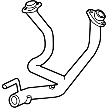 2002 Jeep Grand Cherokee Catalytic Converter - 52101235AB