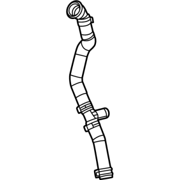 2022 Jeep Wrangler Radiator Hose - 68402055AB