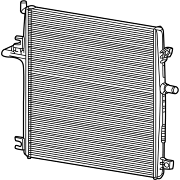 Mopar 68568795AA RADIATOR-AUXILIARY LOW TEMPERATURE