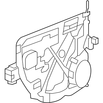 Mopar 68045132AD Panel-Carrier Plate