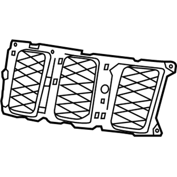 Mopar 68264285AA Grille-Texture