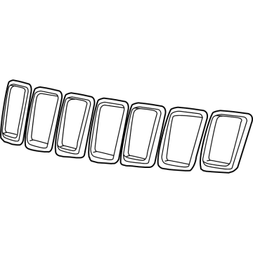 Mopar 5ZL71TZZAA Trim Ring-Radiator Grille