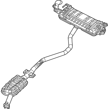 2024 Jeep Grand Cherokee Exhaust Pipe - 68412265AI