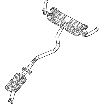 2024 Jeep Grand Cherokee Exhaust Pipe - 68470243AF