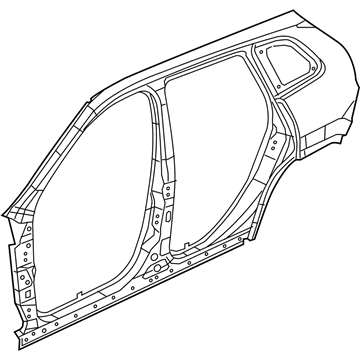 Mopar 68640477AA PANEL-BODY SIDE APERTURE