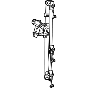 2022 Ram ProMaster 1500 Window Regulator - 68401985AC