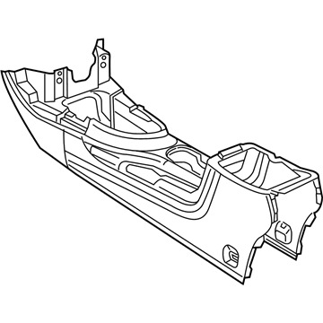 2012 Dodge Dart Center Console Base - 1YZ07DX9AC