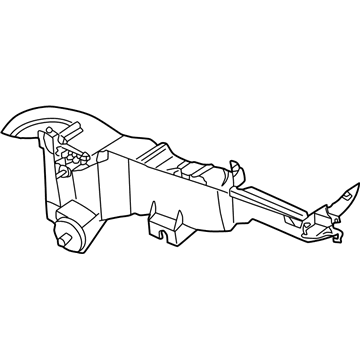 Mopar 5066532AB Housing-A/C And Heater Lower