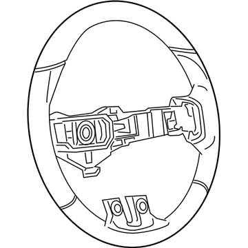 Dodge Dart Steering Wheel - 1ZX28DX9AF