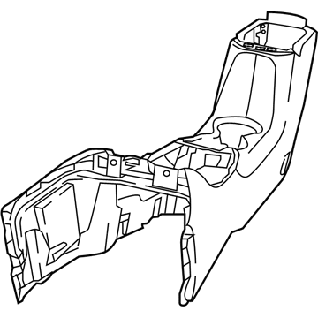 Jeep Compass Center Console Base - 5ZK87DX9AH