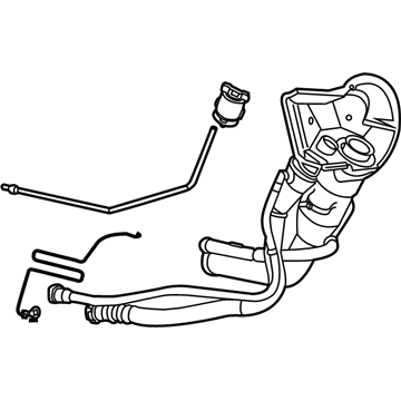 Mopar 52029931AF Tube-Fuel Filler