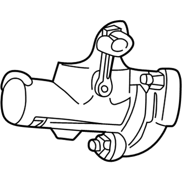 2006 Jeep Liberty Brake Master Cylinder - 5189227AA