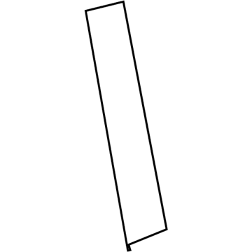 Mopar 4389931AD Molding-B Pillar