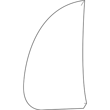 Mopar 5067436AB WEATHERSTRIP-Quarter Glass