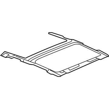 Mopar 5174215AC TROUGH-SUNROOF Drain