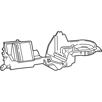 Mopar 5012714AC Housing-A/C And Heater Lower