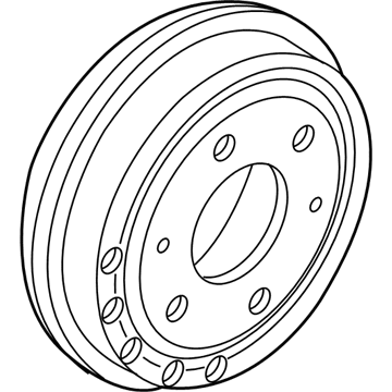 2022 Ram ProMaster City Brake Drum - 68317238AA