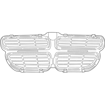 2005 Dodge Stratus Grille - 4805900AB