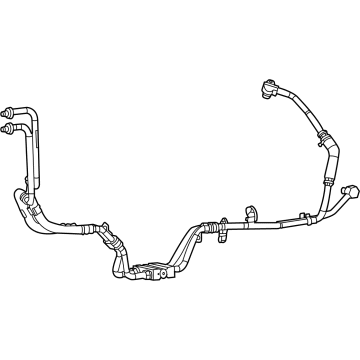 Jeep Grand Cherokee Transmission Oil Cooler Hose - 68379708AF