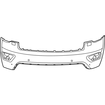 Jeep Grand Cherokee WK Bumper - 68334921AA