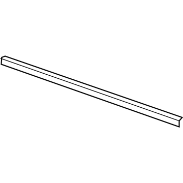 Mopar 5109807AE WEATHERSTRIP-Front Door Belt