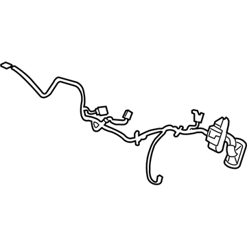 Mopar 5084014AE Wiring-Rear Door