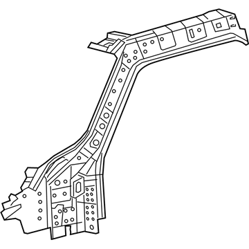 Mopar 68254247AA REINMNT-A Pillar Inner