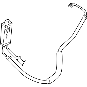 2003 Dodge Ram Van Power Steering Hose - 52039368