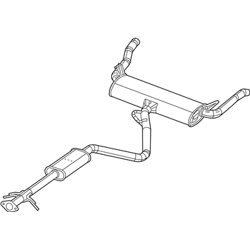 2016 Dodge Dart Exhaust Pipe - 5147281AF