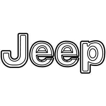 Jeep Grand Cherokee L Emblem - 68488660AA