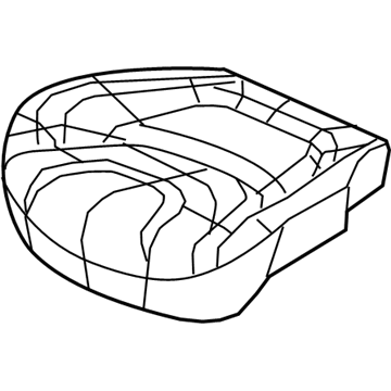 Mopar 5RA43LC5AA Front Seat Cushion Cover