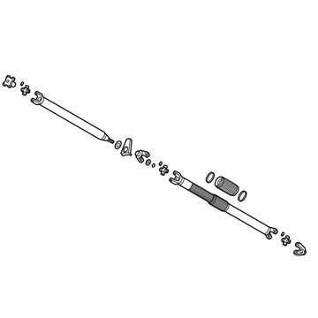 2023 Ram 3500 Drive Shaft - 68503544AB