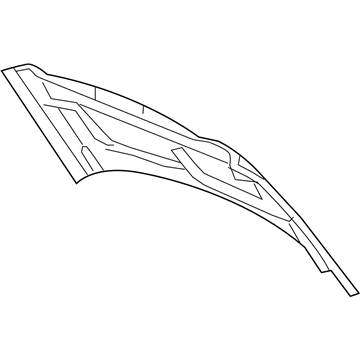 Mopar 5054330AG Hood Panel