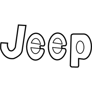 Jeep Renegade Emblem - 68381829AA