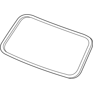 Mopar 55399181AC WEATHERSTRIP-LIFTGATE Glass