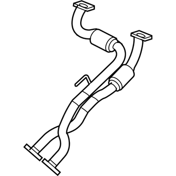 2007 Jeep Grand Cherokee Catalytic Converter - 5290722AD