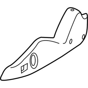 Mopar 5NJ29DX9AA Shield-Seat